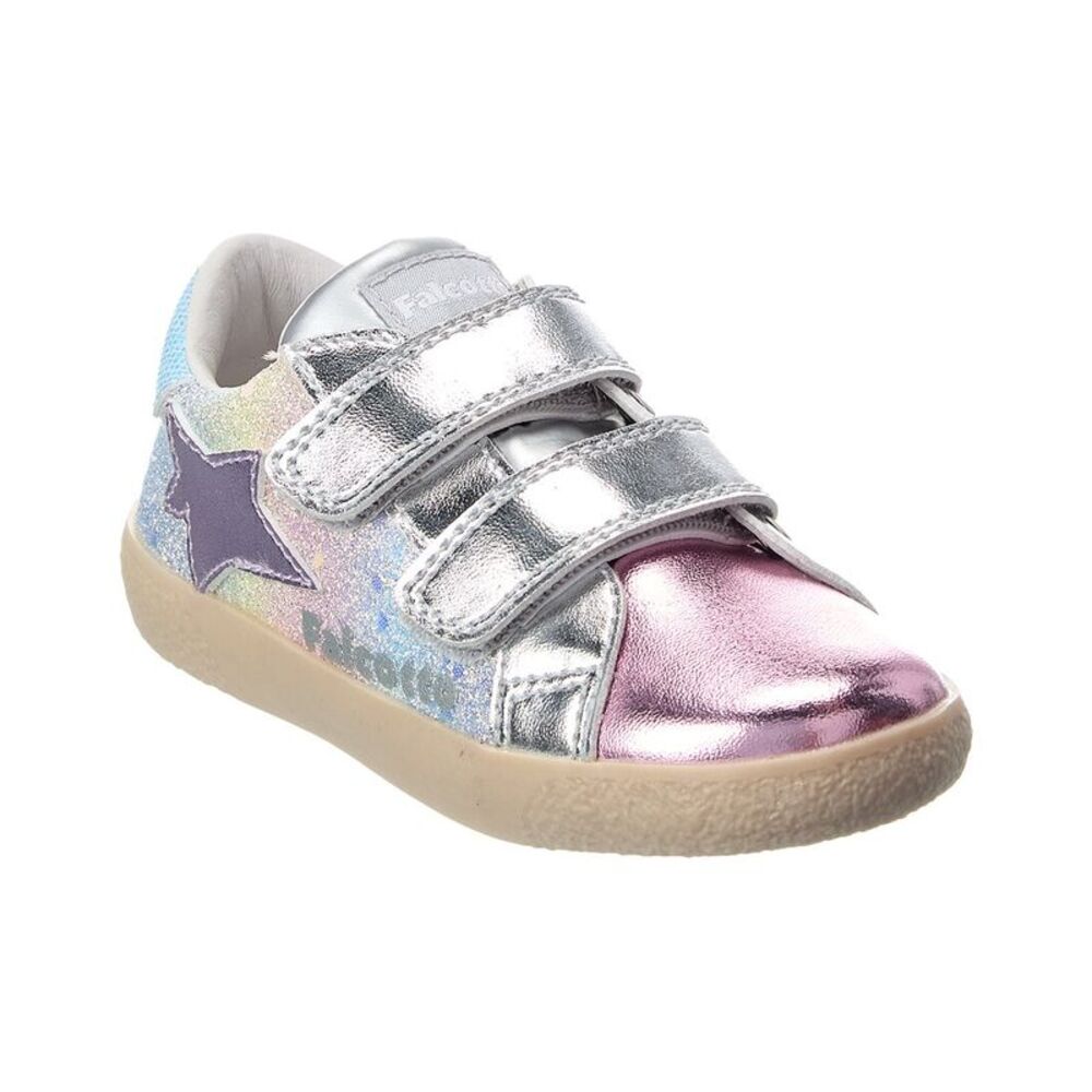 Naturino Falcotto Alnoite 2 Glitter & Leather Sneaker